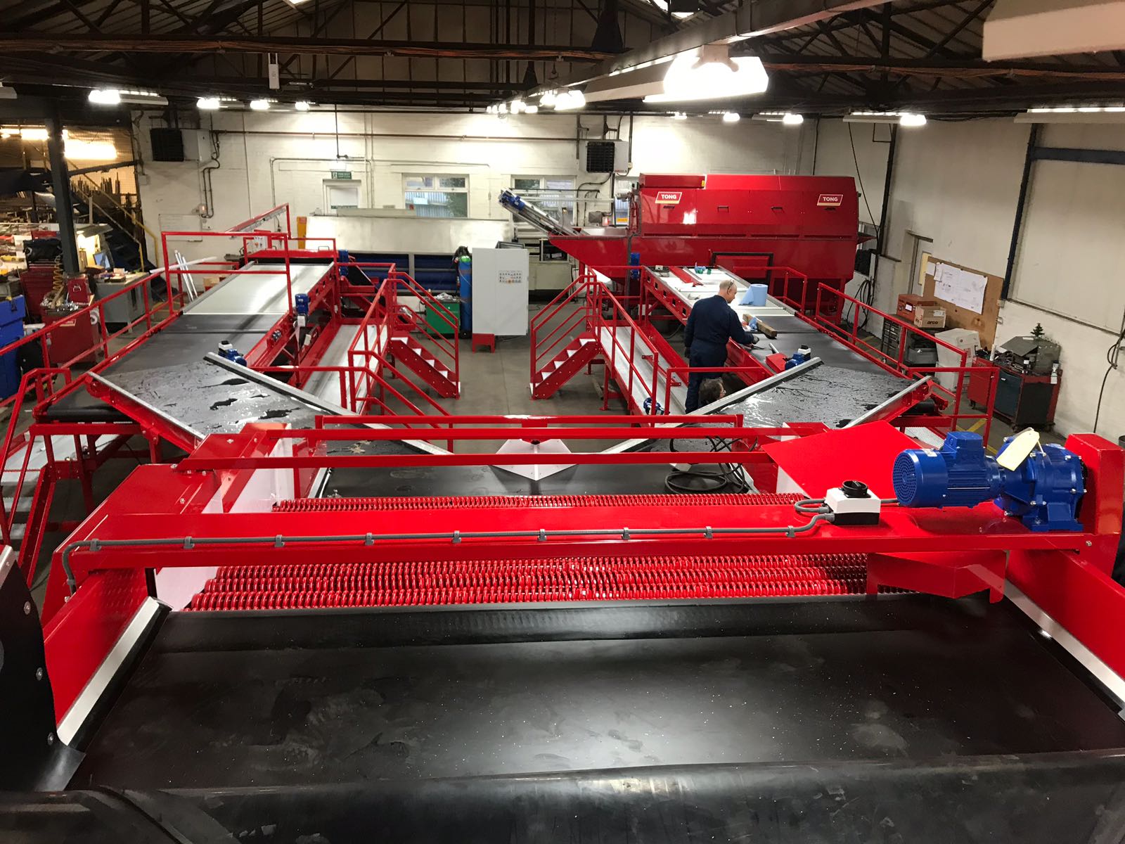 Grading and inspection process supporting quality control and compliance review.